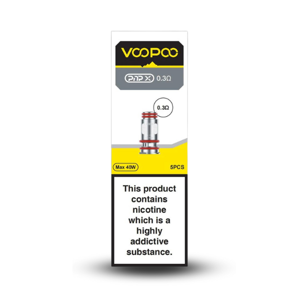 VooPoo PNP X Replacement Coils 0.3 ohm 5Pcs